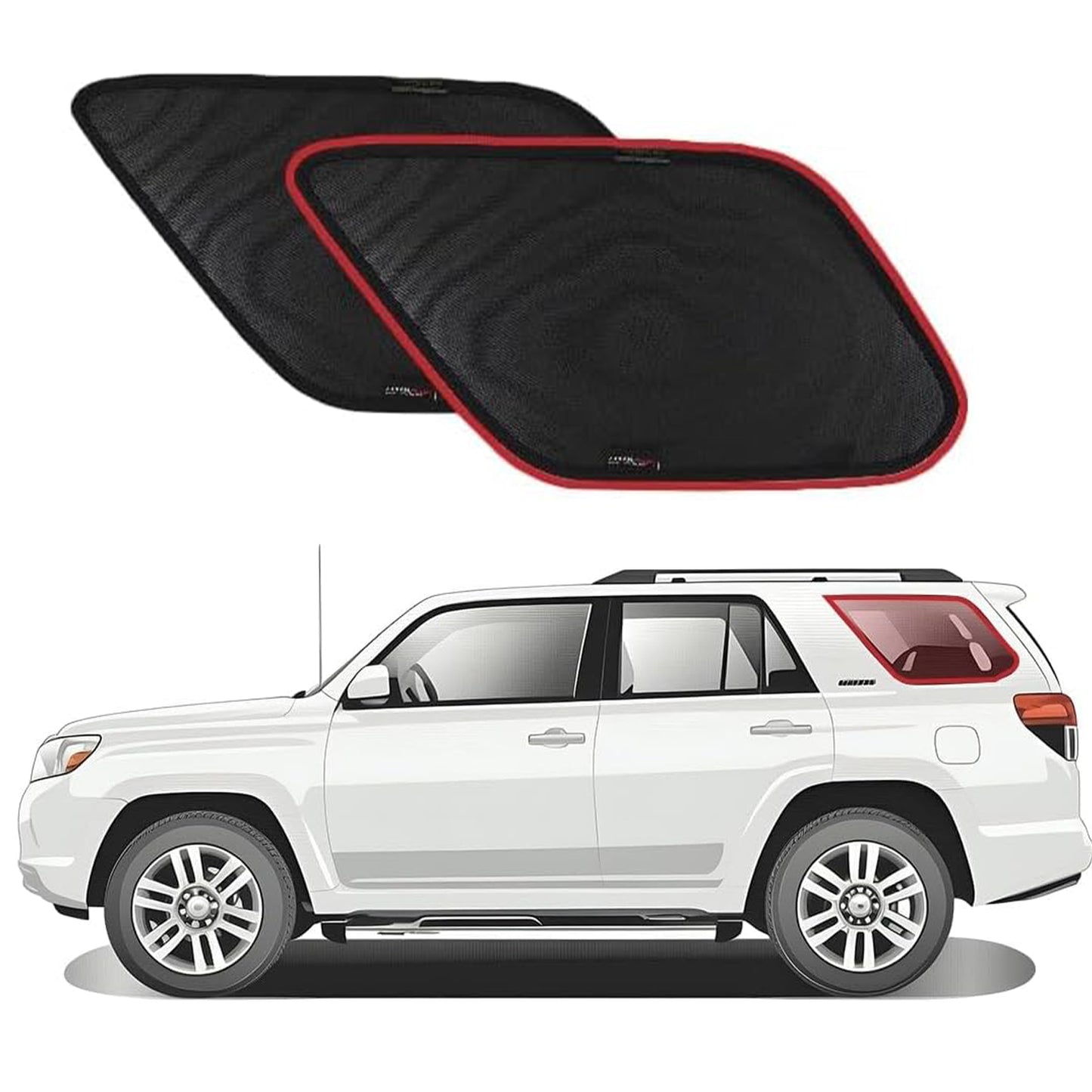 for Toyota 4Runner 5th Generation Port Window Shades (N280; 2009-Present) - OMOTOR