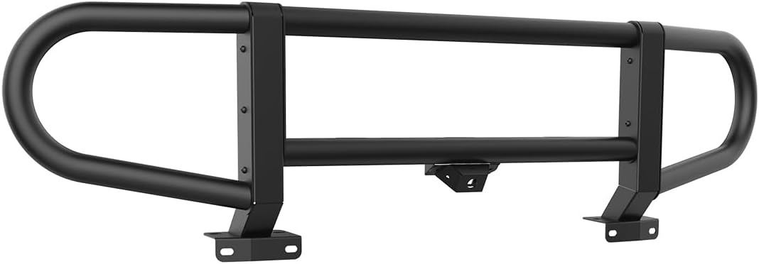 WolfX Bull Bar for Ford Bronco 2021 2022 2023 2024 2025 with Modular Front Bumper Only (Not Fit Sport) Bumper Guards Steel Bumper Grill, Black