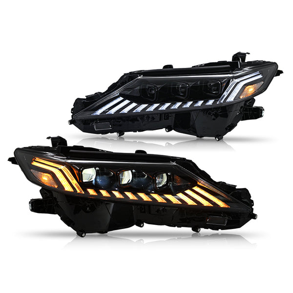 New Headlights For 2018-2024 Toyota Camry LE SE XLE XSE TRD (Audi Model) - OMOTOR