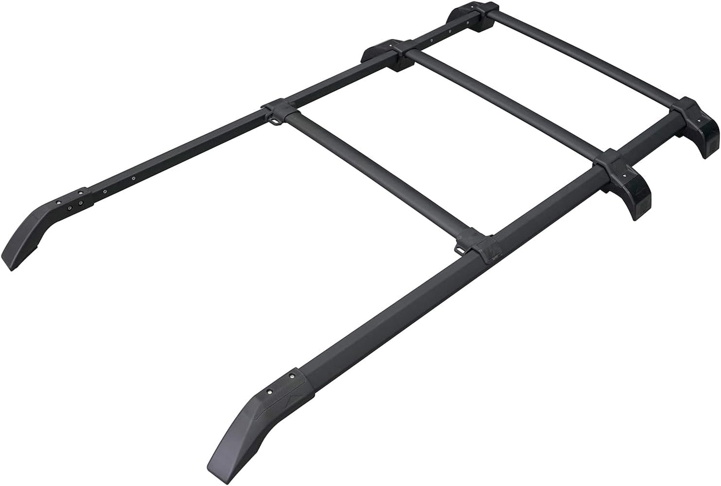 5 PCS Roof Rack Cross Bars Kit & Cargo Basket for 2021 2022 2023 2024 Ford Bronco 4Door Hard Top Rooftop Cargo Accrssories(Except Bronco Sport) - OMOTOR