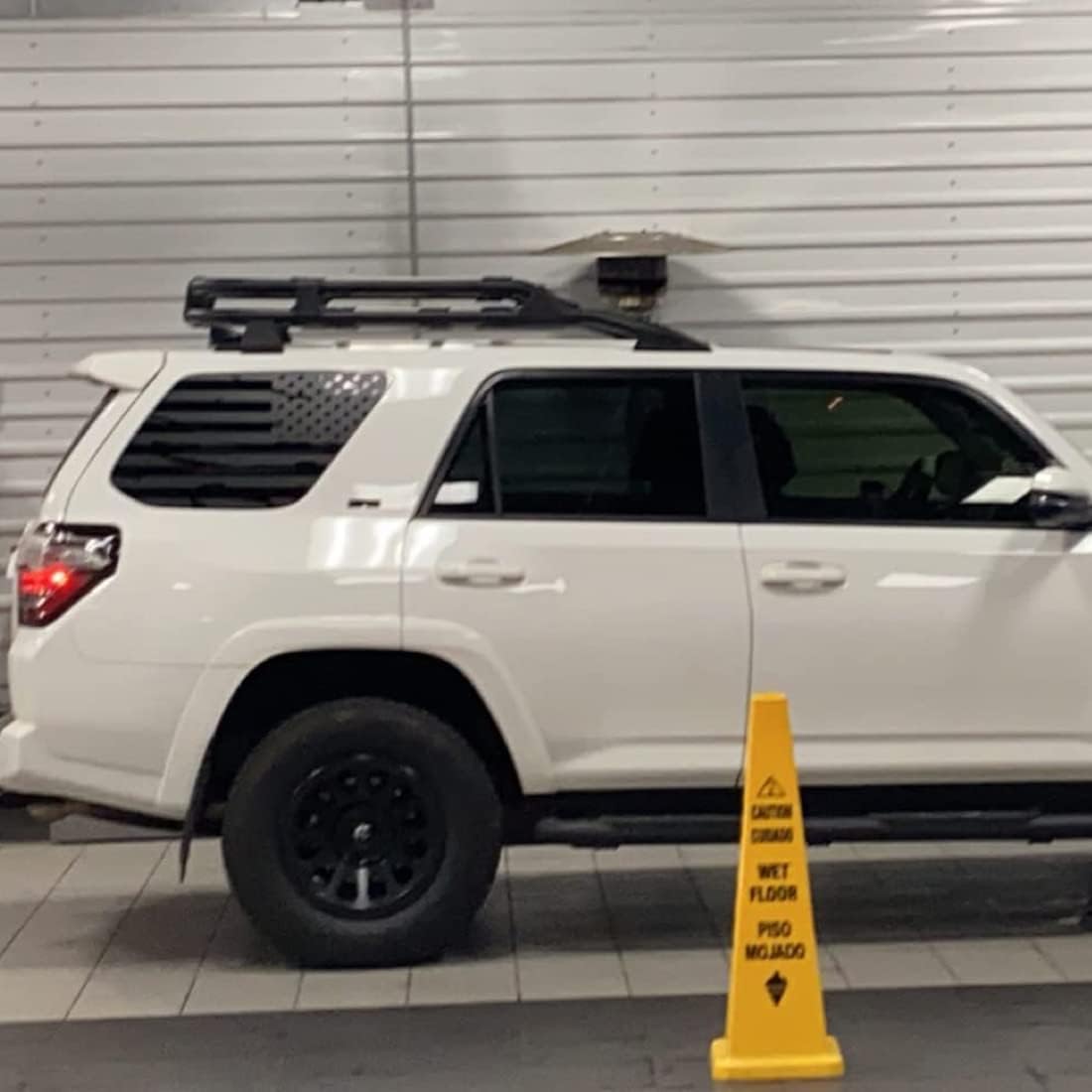 Roof Rack Cargo Basket for 2010-2024 Toyota 4Runner Rooftop Luggage Carrier Aluminum - OMOTOR