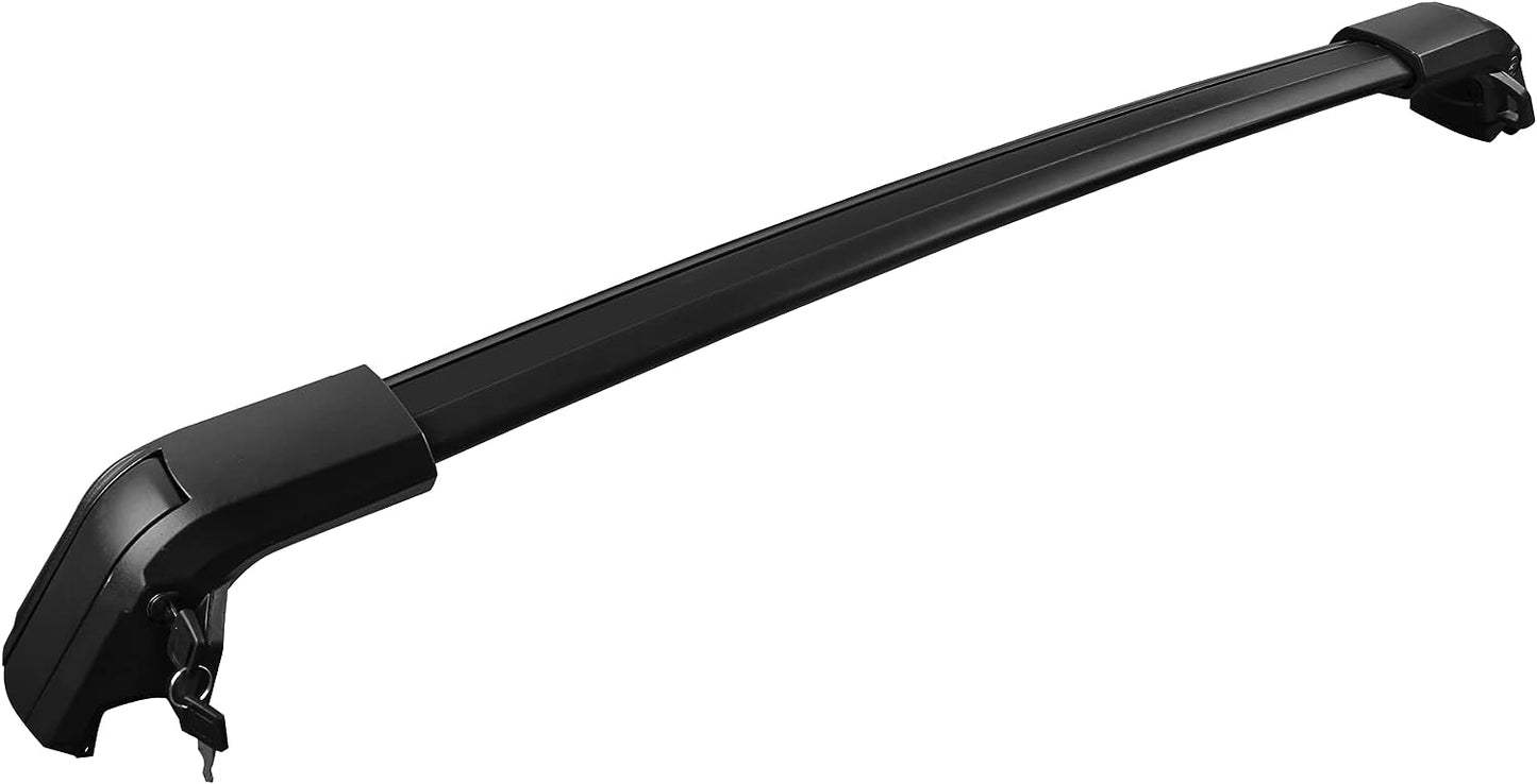 Roof Rack Cross Bar Rail Compatible with 2021 2022 2023 Chevrolet Tahoe Suburban GMC Yukon XL Cadillac Escalade ESV Cargo Racks Rooftop Luggage Canoe Kayak Carrier Rack - OMOTOR