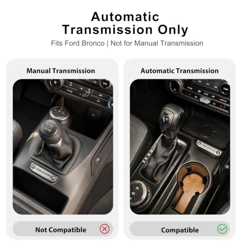 Magnetic Wireless Charging Phone Mount for Ford Bronco 2021-2026 2/4-Door