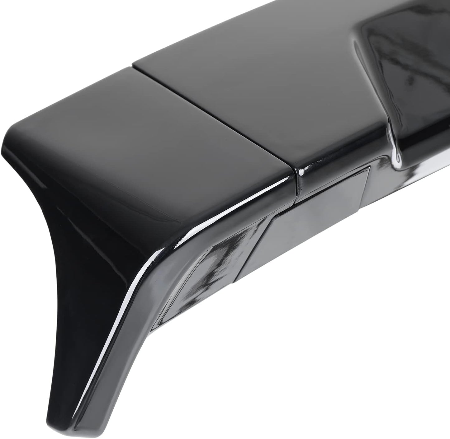 Spec-D Tuning Glossy Black ABS Cab Roof Spoiler For 2016-2022 Toyota Tacoma Models