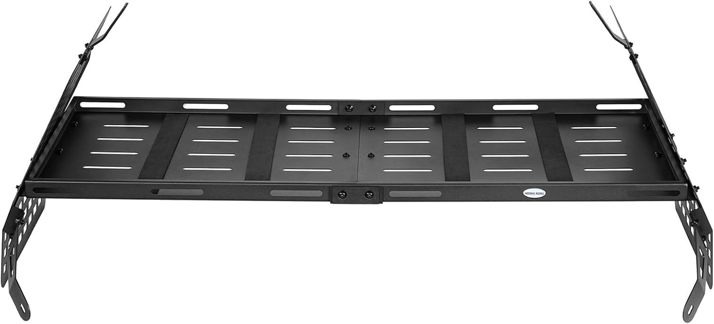 u-Box 4Runner Rear Trunk Cargo Rack + Window Molle Panel Kit Interior Storage Basket for 2010-2024 Toyota 4Runner 5-Seater & 7-Seater - Lightweight Steel Tray Organizer