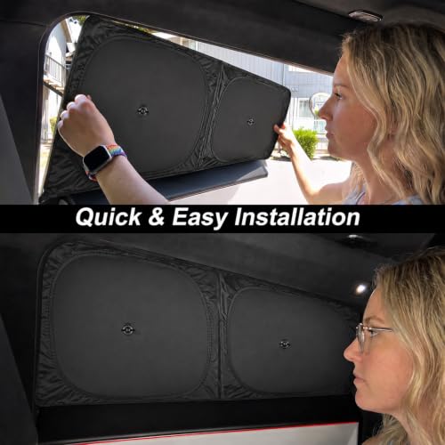 Side Window Sun Shade with SuUV Protection Tesla Cybertruck (4-PCS)