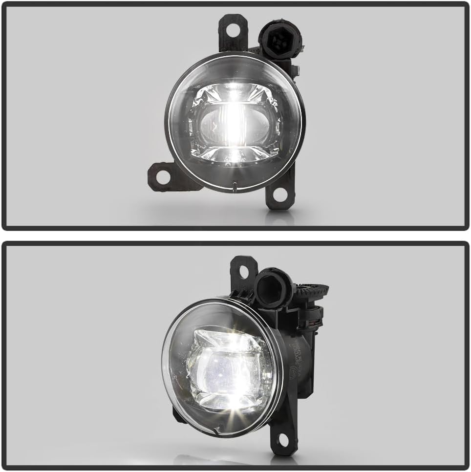 KEEKPO - For 2021 2022 2023 Ford Bronco Sport LED Bumper Fog Lights Driving Lamps w/Switch Pair Replacement Left+Right