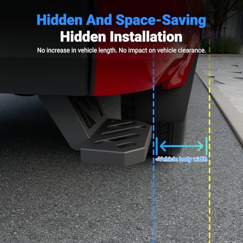 2PCS Tailgate Step Compatible with Toyota Tundra 2022-2026