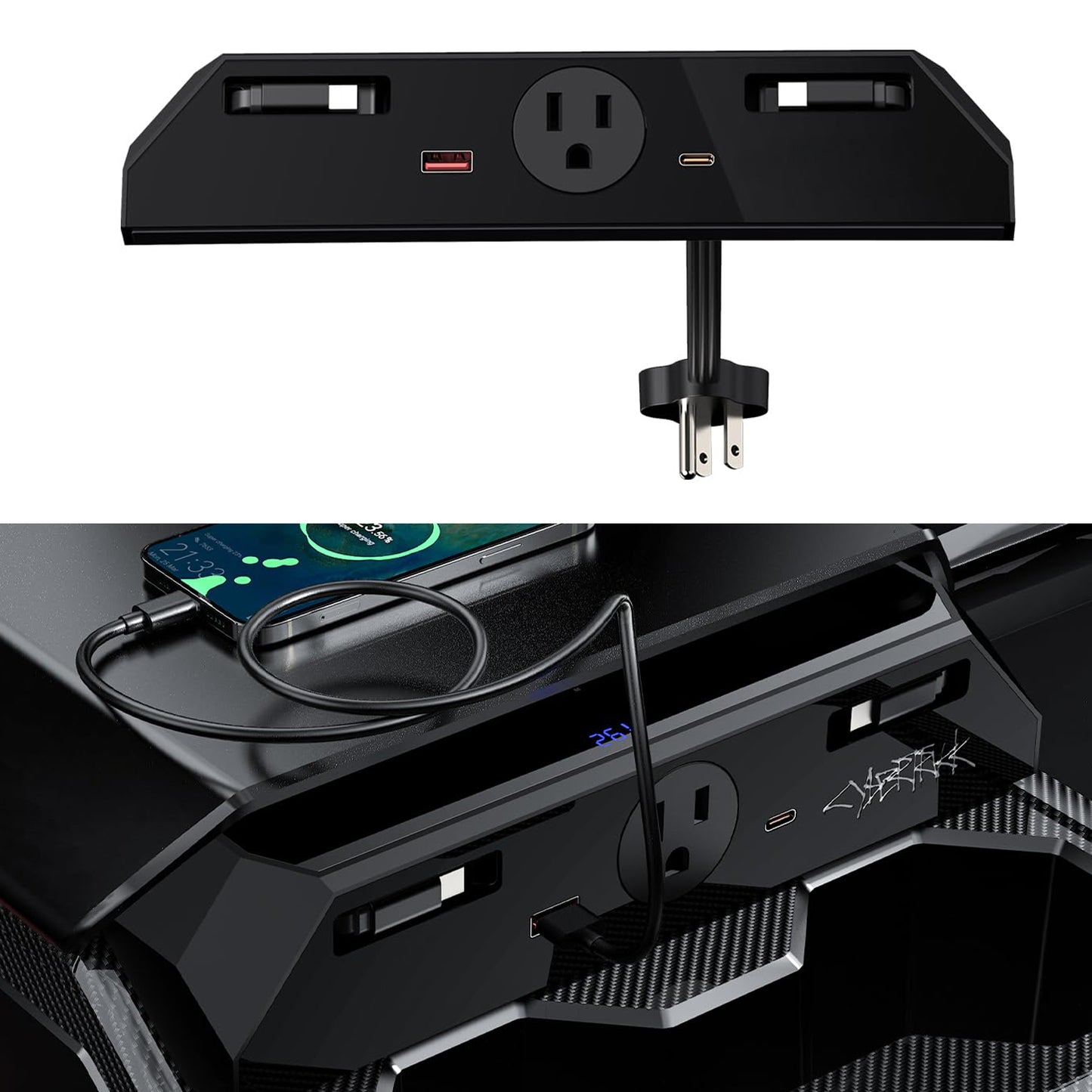 USB Charger Hub For Tesla Cybertruck