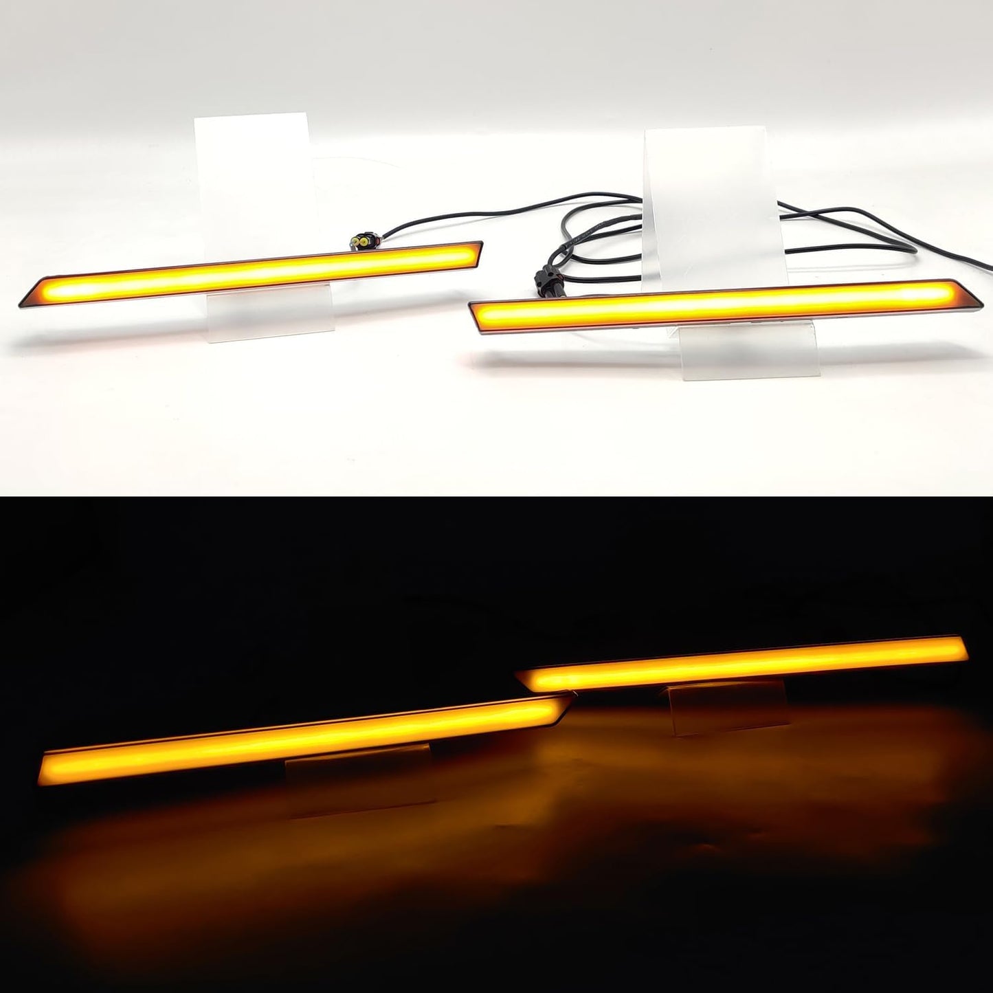 HIGH FLYING for Toyota 4Runner 2020-2024 Car Accessories Grille Raptor Light LED Lighting Strip Assembling Kit (Yellow Lighting)