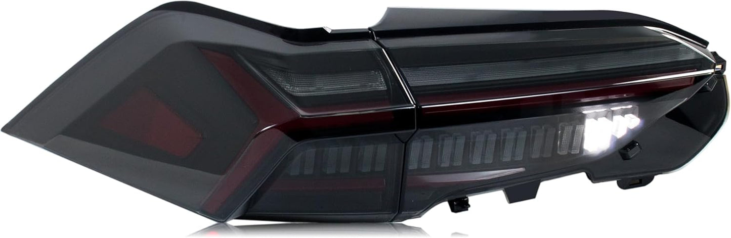 inginuity time LED Tail Lights for Toyota RAV4 2019-2024 Start-up Animation Sequential Turn Signal Rear Lamps Accessory Assembly