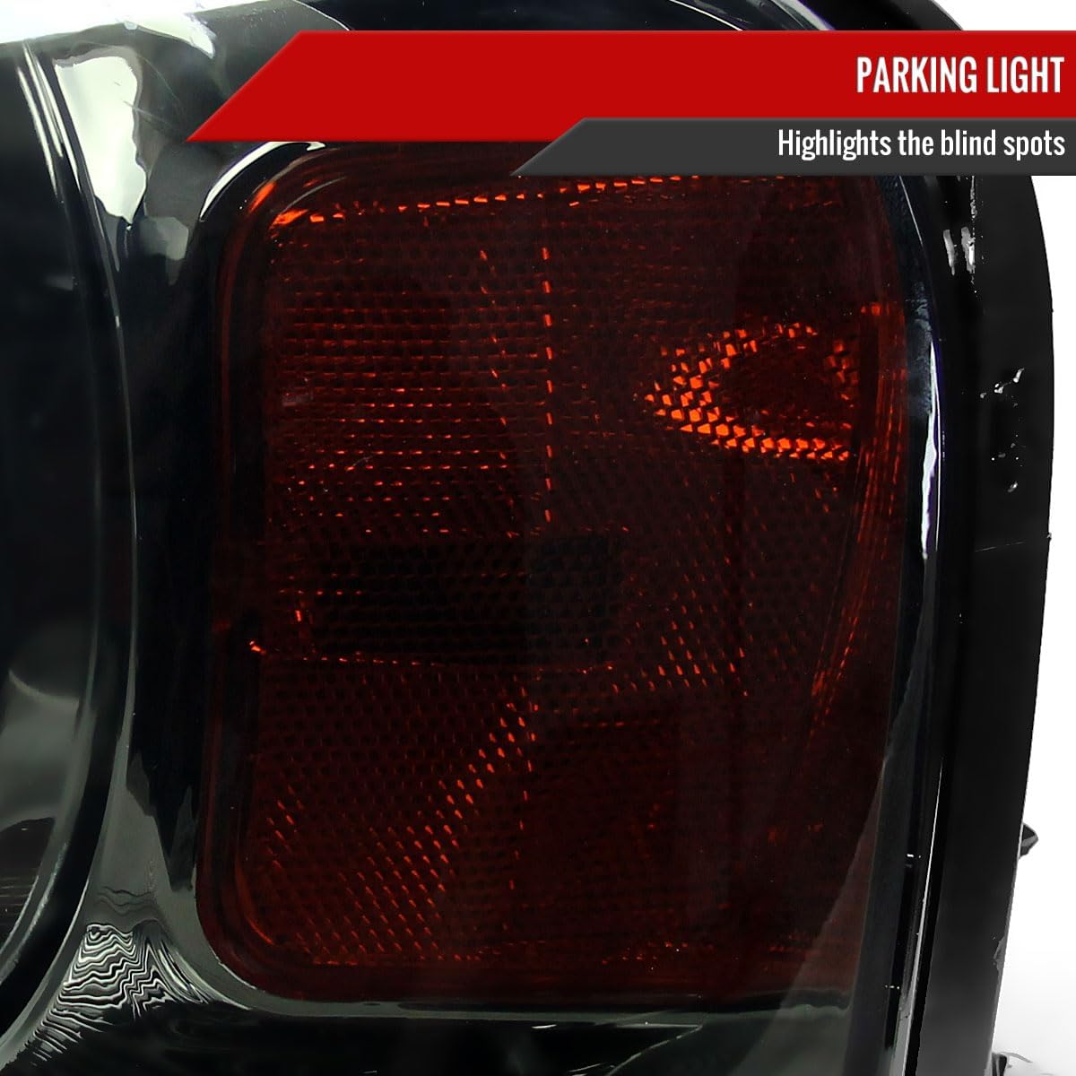 For 04-08 F150 Lincoln 06-08 Mark LT Replacement Smoke Headlights Lamps Chrome - OMOTOR