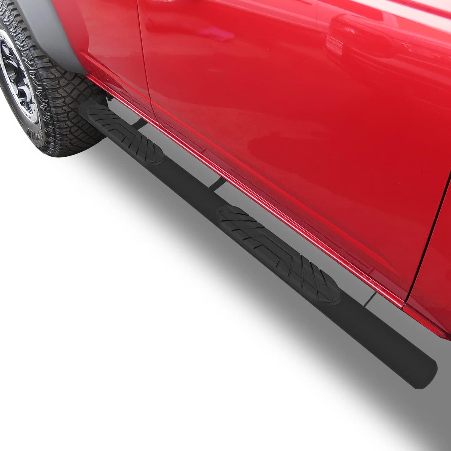 4” Side Steps Running Boards Fit 2021-2024 Ford Bronco 4 Door SUV Side Bars Step Rails Nerf Bars Rocker Panel (2 PCS) - OMOTOR