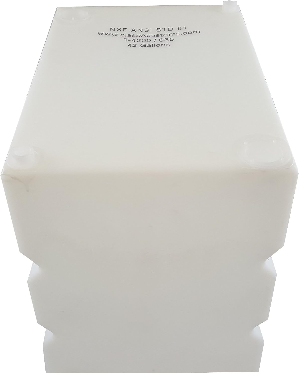 Class A Customs | 42 Gallon RV Concession Fresh and Gray Water Holding Tank | T-4200