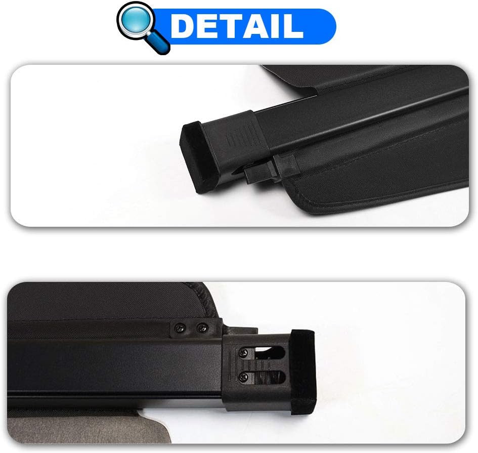 Cargo Cover for Toyota 4Runner Accessories 2010-2022 2023 2024 Rear Trunk Shade Cargo Cover
