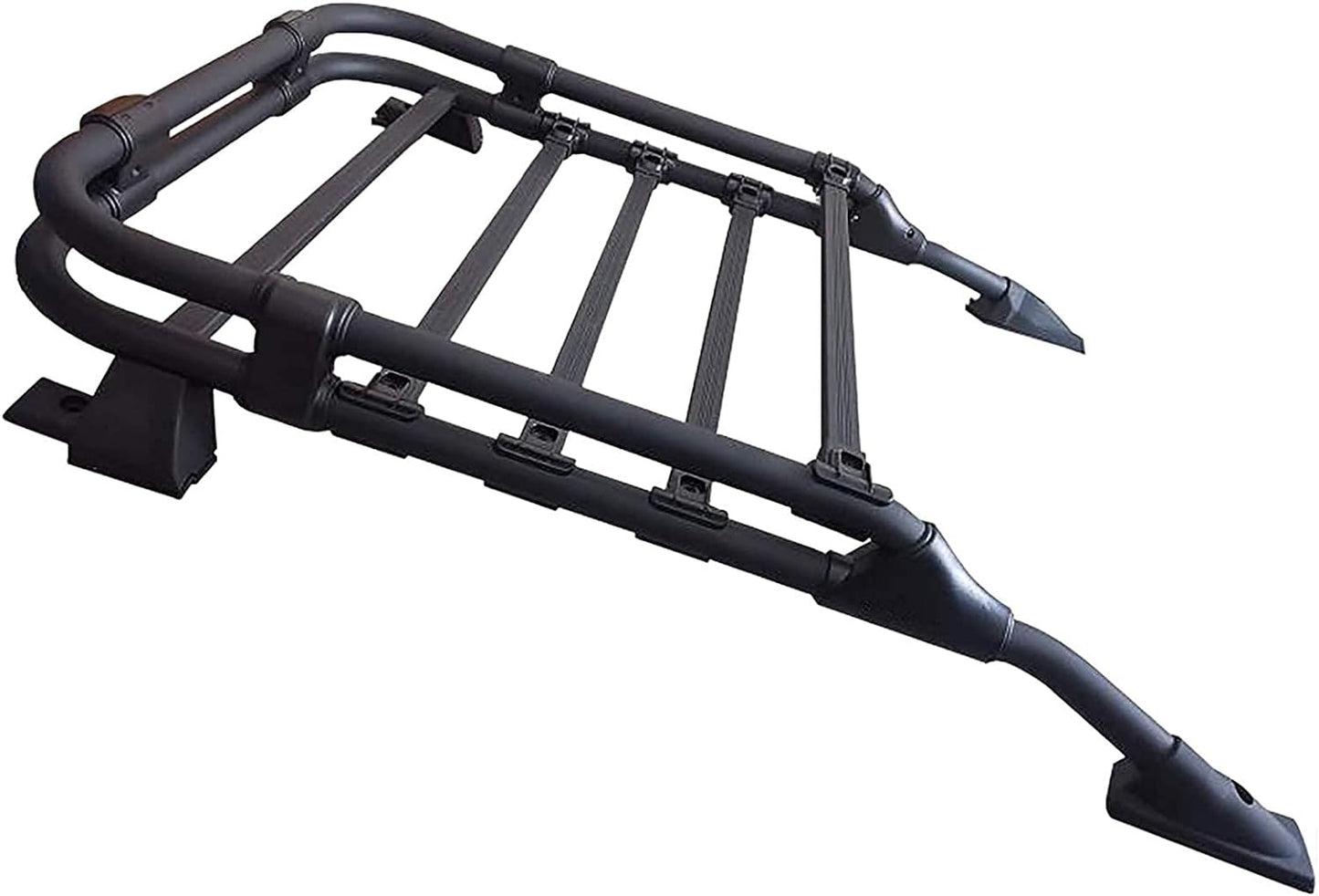 Roof Rack Cargo Basket for 2010-2024 Toyota 4Runner Rooftop Luggage Carrier Aluminum - OMOTOR