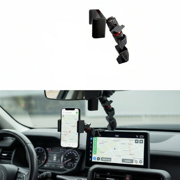 Aluminum Phone Mount for Toyota Land Cruiser 250 2024–2025 for iPhone — OMOTOR