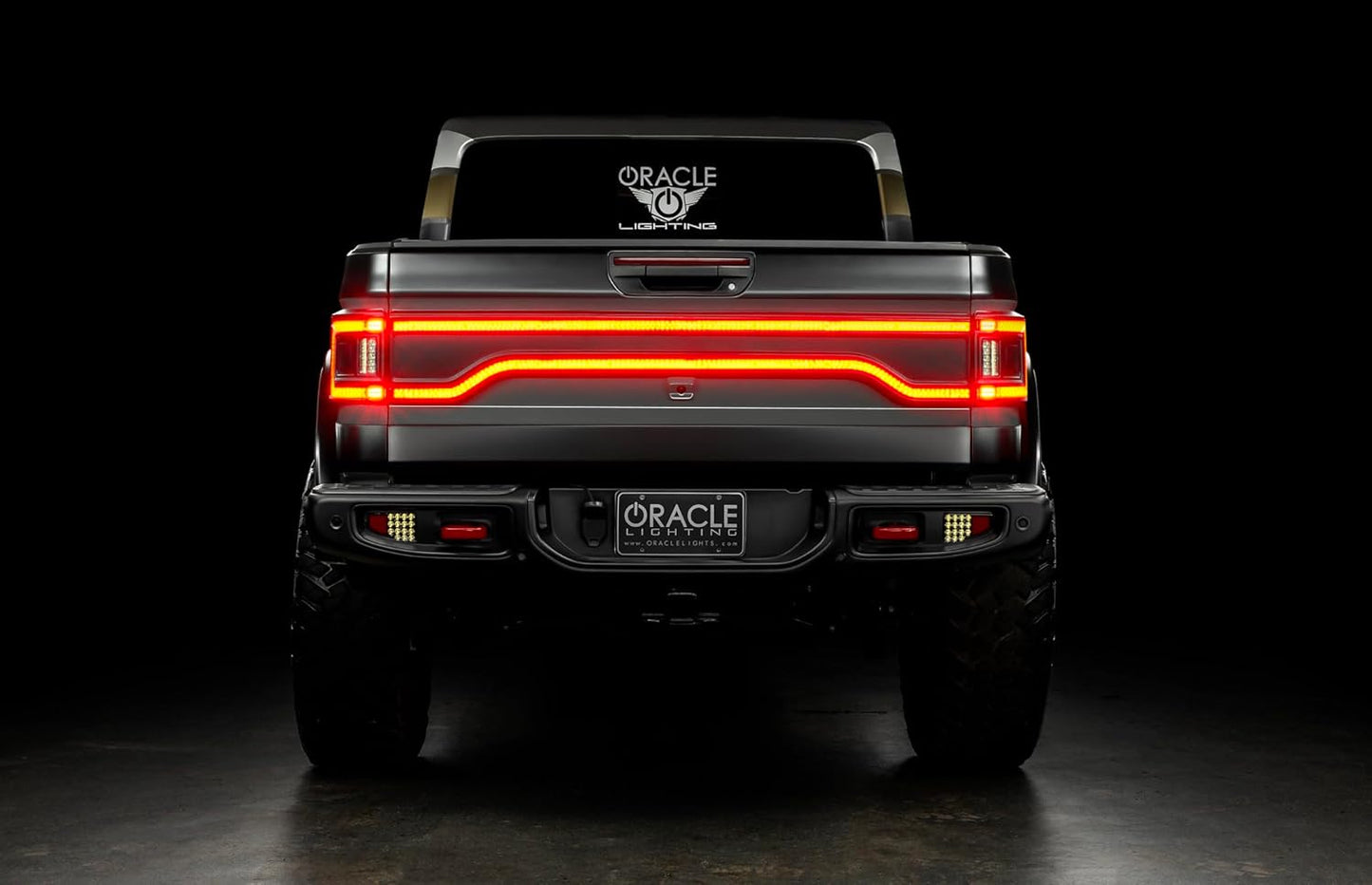 ORACLE Lighting Racetrack Flush Style LED Tailgate Panel Llight for 2020-2024 Jeep Gladiator JT (Standard)