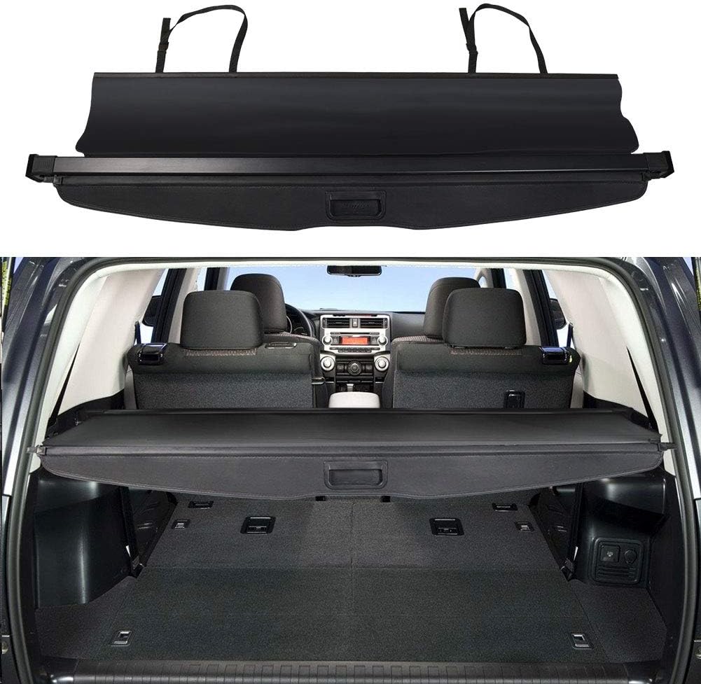 Cargo Cover for Toyota 4Runner Accessories 2010-2022 2023 2024 Rear Trunk Shade Cargo Cover
