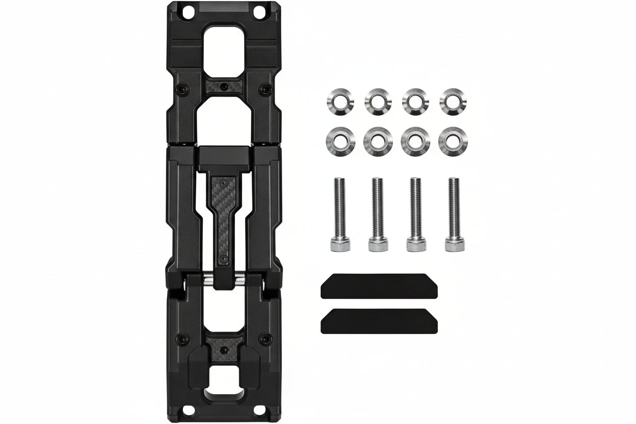 Aluminum Door Hinge Step Compatible with Jeep Wrangler JL JK JT