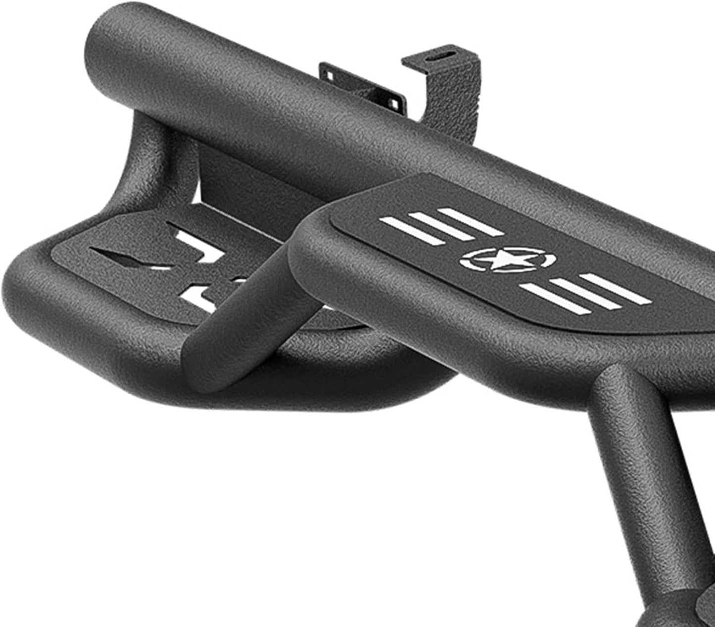 for Bronco Running Boards Side Steps Compatible with 2021 2022 2023 2024 2025 2026 Ford Bronco 4 Doors (Not for Sport Model), Two Stairs Design Heavy-Duty Nerf Bars Step Plates Rock Sliders Rail