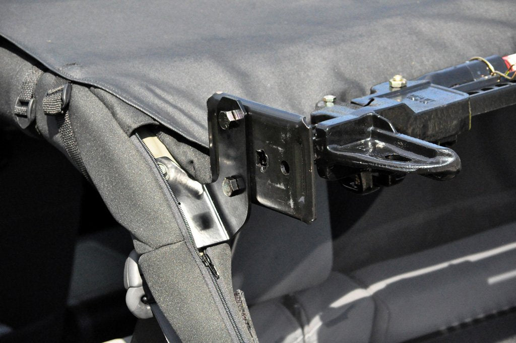 Stealth Hi-Lift Jack Mount Kit intended for Jeep JK Wrangler 4-Door (PLEASE CAREFULLY READ and UNDERSTAND ALL FITMENT DETAILS IN DESCRIPTION BELOW)