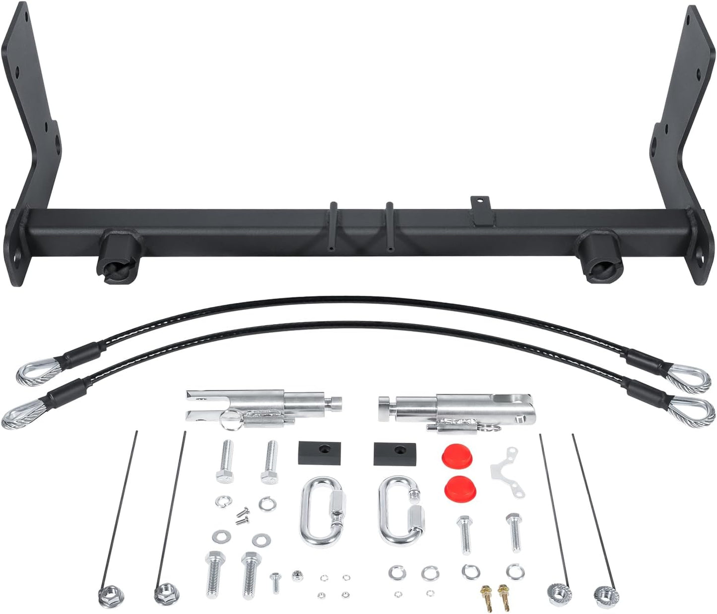 Tow Bar Base Plate Bracket for 2018-2026 Jeep Wrangler JL JLU Sports Sahara Freedom Rubicon Unlimited