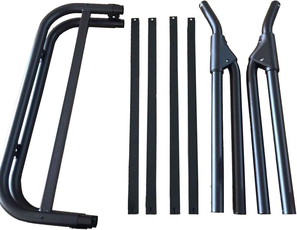 Roof Rack Cargo Basket Compatible with 2010-2023 Toyota 4Runner Rooftop Luggage Carrier Aluminum - OMOTOR