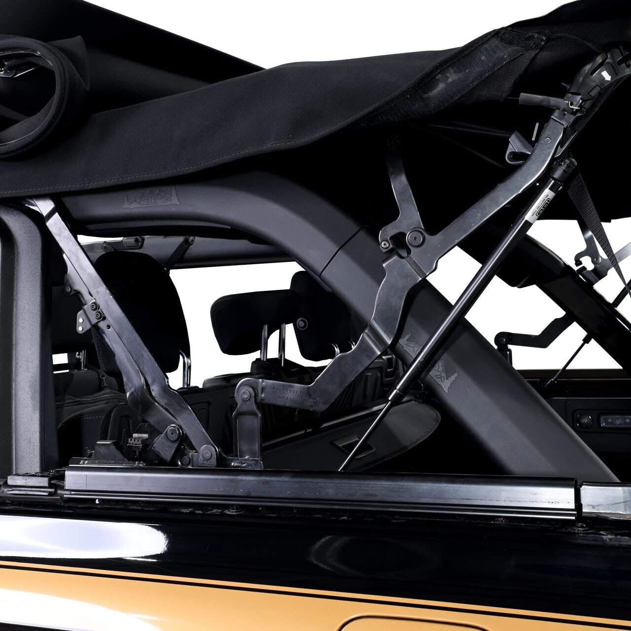 4pc D-Pillar Roll Bar Protective Cover Kit fits Ford Bronco 4 Door 2021 2022 2023+ - OMOTOR