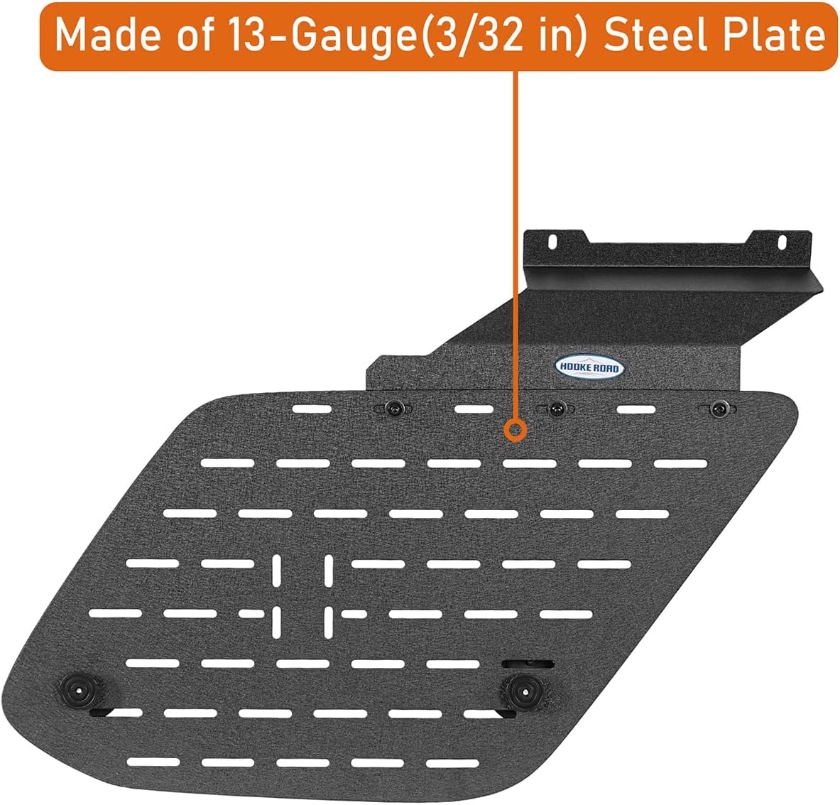 Hooke Road 10-24 4Runner Rear Window Molle Panel Modular Storage Panel System Exterior Cargo Rack Shelf for 2010-2024 Toyota 4Runner 5th Gen (Exclude 19+TRD Pro) - Pair