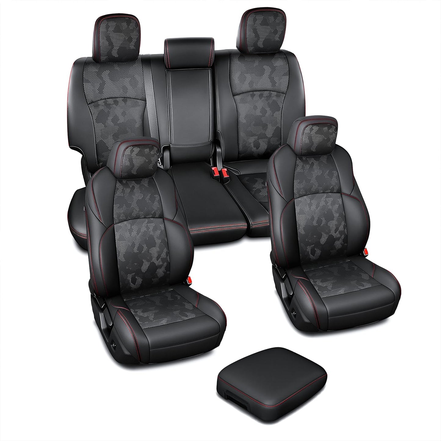 Leather Seat Covers Custom Fit for Toyota 4Runner 6th Gen (2025-2027) for 5-Seater Model Only