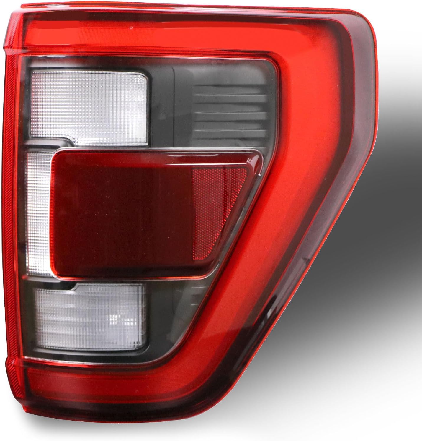 Tail Light Assembly with Blind Spot & Brake Lamp for 2021-2023 Ford F-150 – LED/Halogen, Left/Right Side (Module Not Included) - OMOTOR