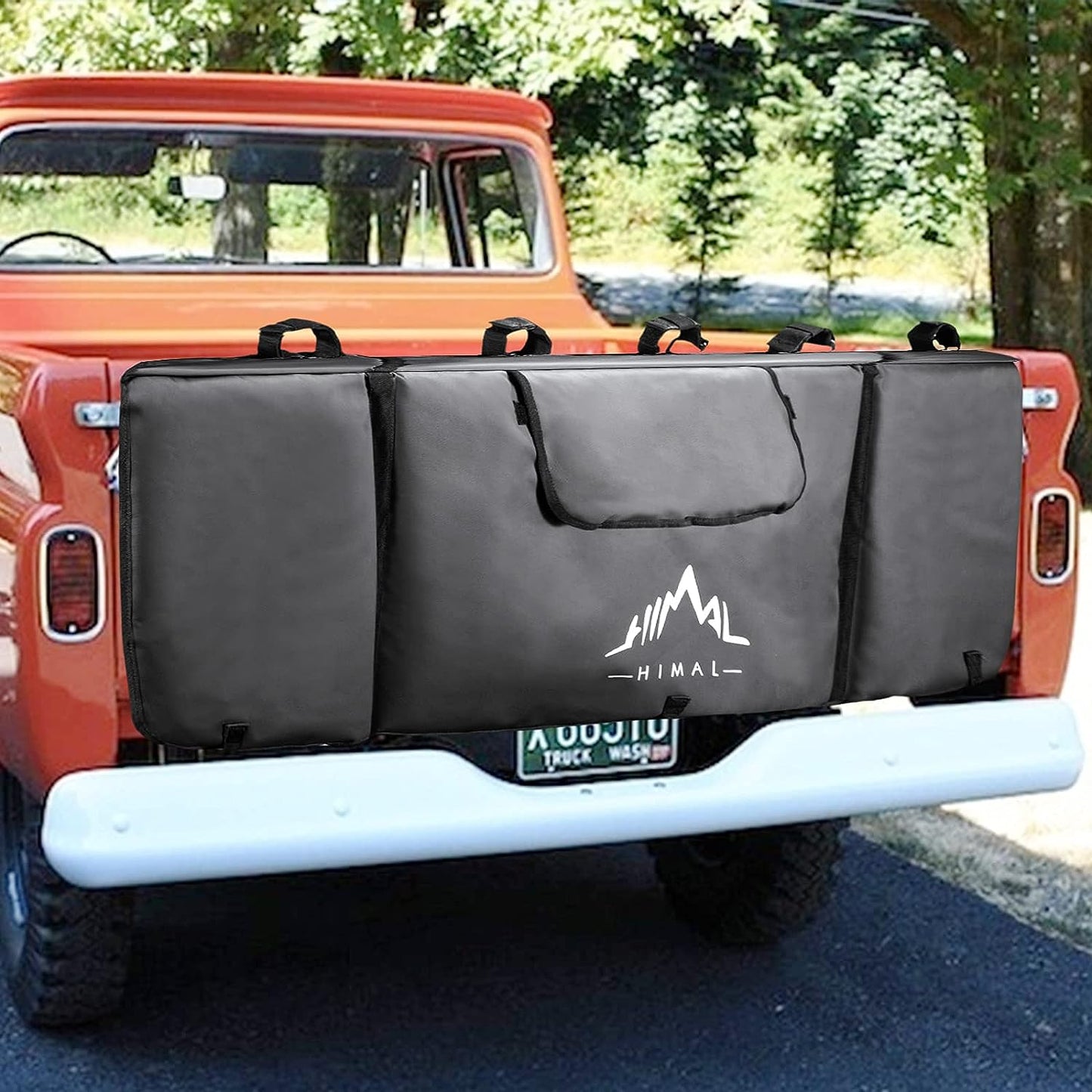 Outdoors Tailgate Pad for Mountain Bike, Tailgate Protection Pad with Tool - OMOTOR