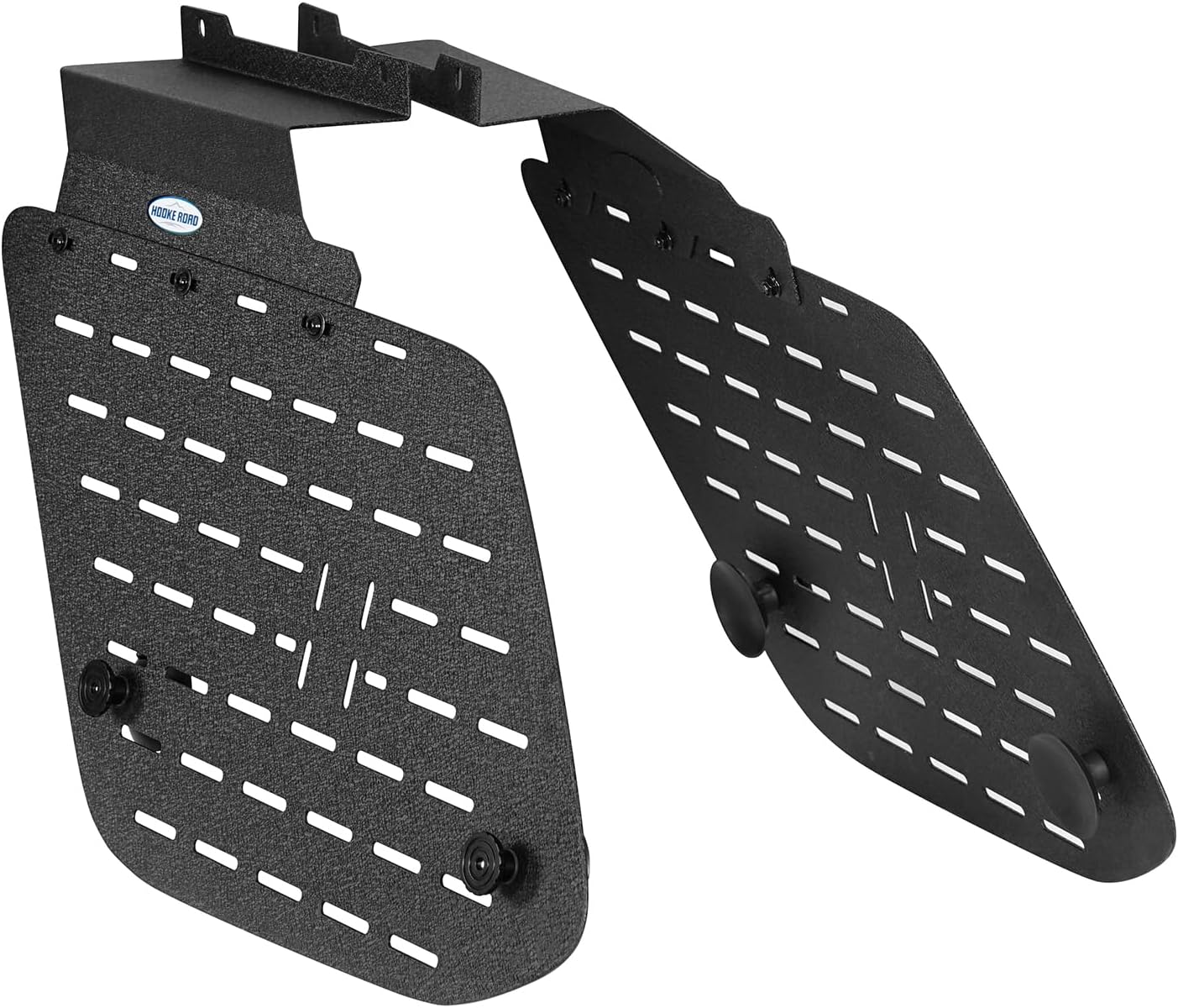 Hooke Road 10-24 4Runner Rear Window Molle Panel Modular Storage Panel System Exterior Cargo Rack Shelf for 2010-2024 Toyota 4Runner 5th Gen (Exclude 19+TRD Pro) - Pair