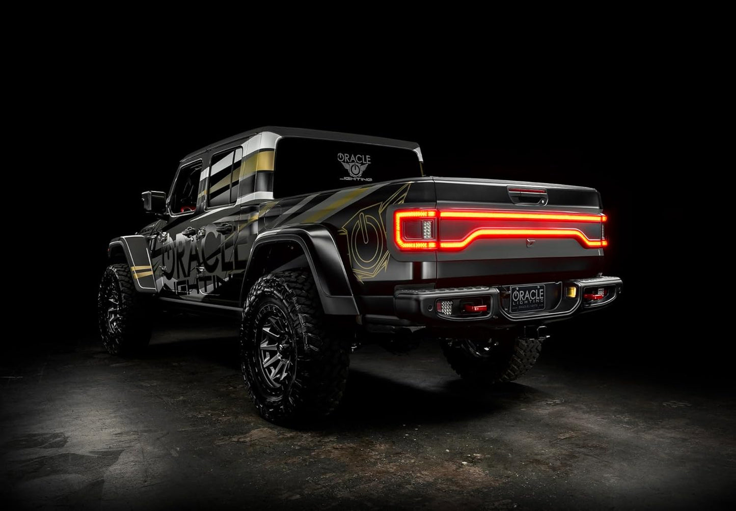 ORACLE Lighting Racetrack Flush Style LED Tailgate Panel Llight for 2020-2024 Jeep Gladiator JT (Standard)
