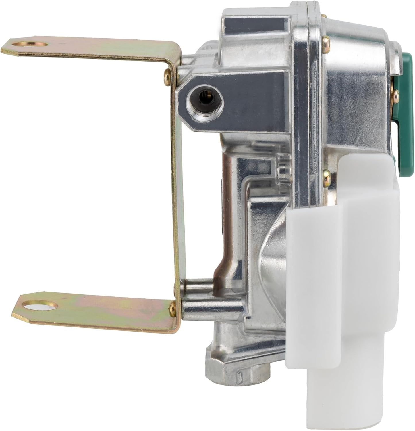 RecPro RV Propane Gas Regulator 2-Stage Auto Changeover | 11.5" Pigtail Hose Connector | 250 PSI | 287,500 BTU | Mounting Bracket & Cover | For RVs, Vans & Trailers