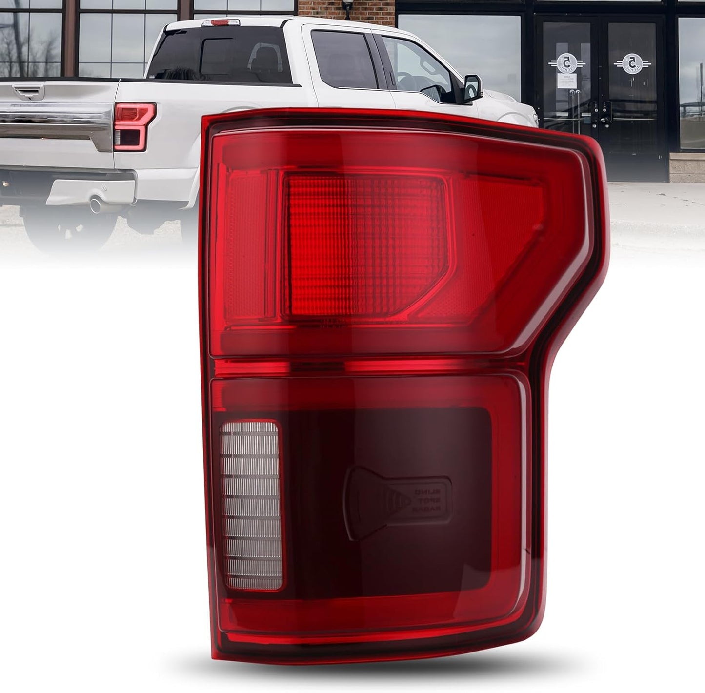 LED Blind Spot Tail Lamp for 2018-2020 Ford F-150 – Left Driver & Right Passenger Side - OMOTOR