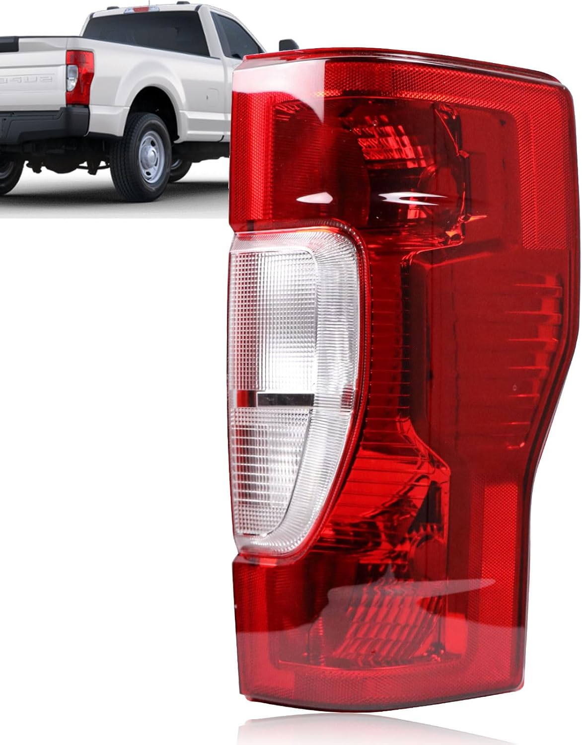 Ford F-250 F-350 Super Duty 2020-2022 Rear Tail Light Assembly – Left & Right, Non-LED, Non-Blind Spot - OMOTOR