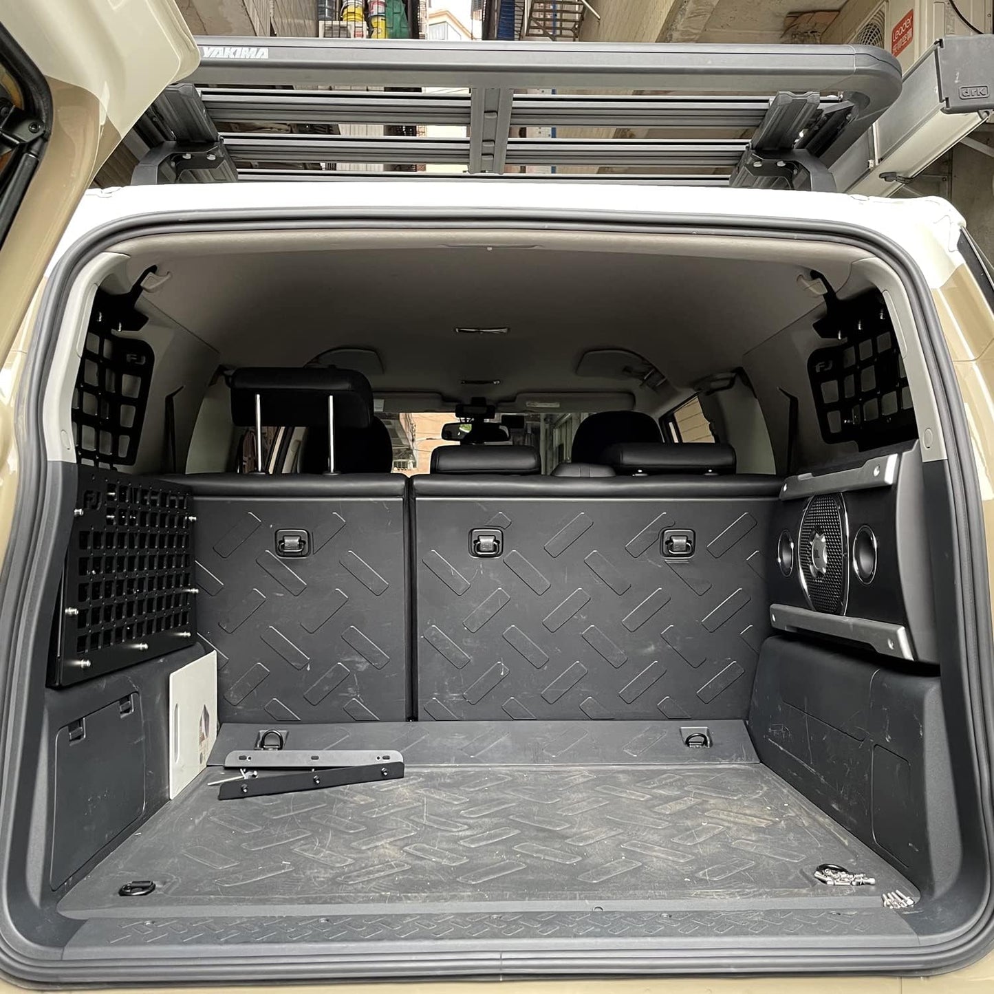 Modular Storage Panel Trunk Shelf Interior Luggage Storage Carrier for Toyota FJ Cruiser (XJ10) 2007-2023 - OMOTOR