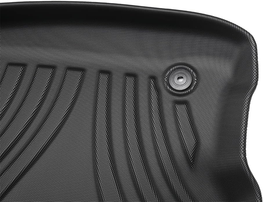 All Weather Floor Mats for Chevy Silverado GMC Sierra 1500 2019-2025 / SLV/SRA 2500 3500 HD Crew Cab 2020-2025