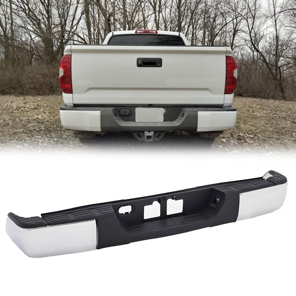 Rear Step Bumper for 2014–2021 Toyota Tundra — OMOTOR