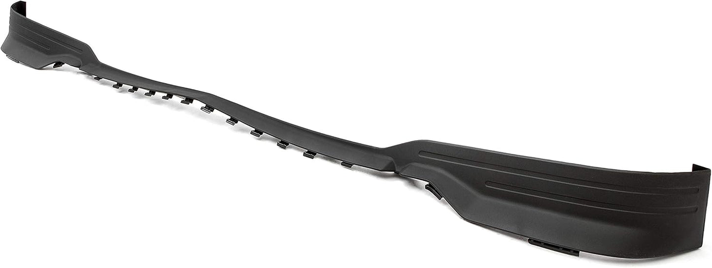 KUAFU Front Lower Bumper Valance Panel Compatible with 2014-2015 Chevrolet Chevy Silverado 1500 Replacement for GM1092242, 23423409 Air Dam Deflector Spoiler Plastic Black