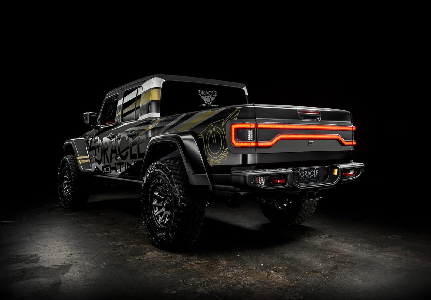 ORACLE Lighting Racetrack Flush Style LED Tailgate Panel Llight for 2020-2024 Jeep Gladiator JT (Standard)