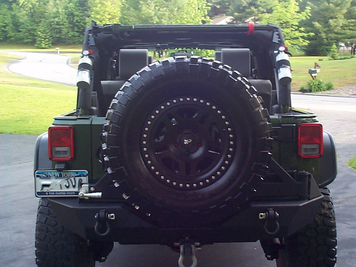 Stealth Hi-Lift Jack Mount Kit intended for Jeep JK Wrangler 4-Door (PLEASE CAREFULLY READ and UNDERSTAND ALL FITMENT DETAILS IN DESCRIPTION BELOW)