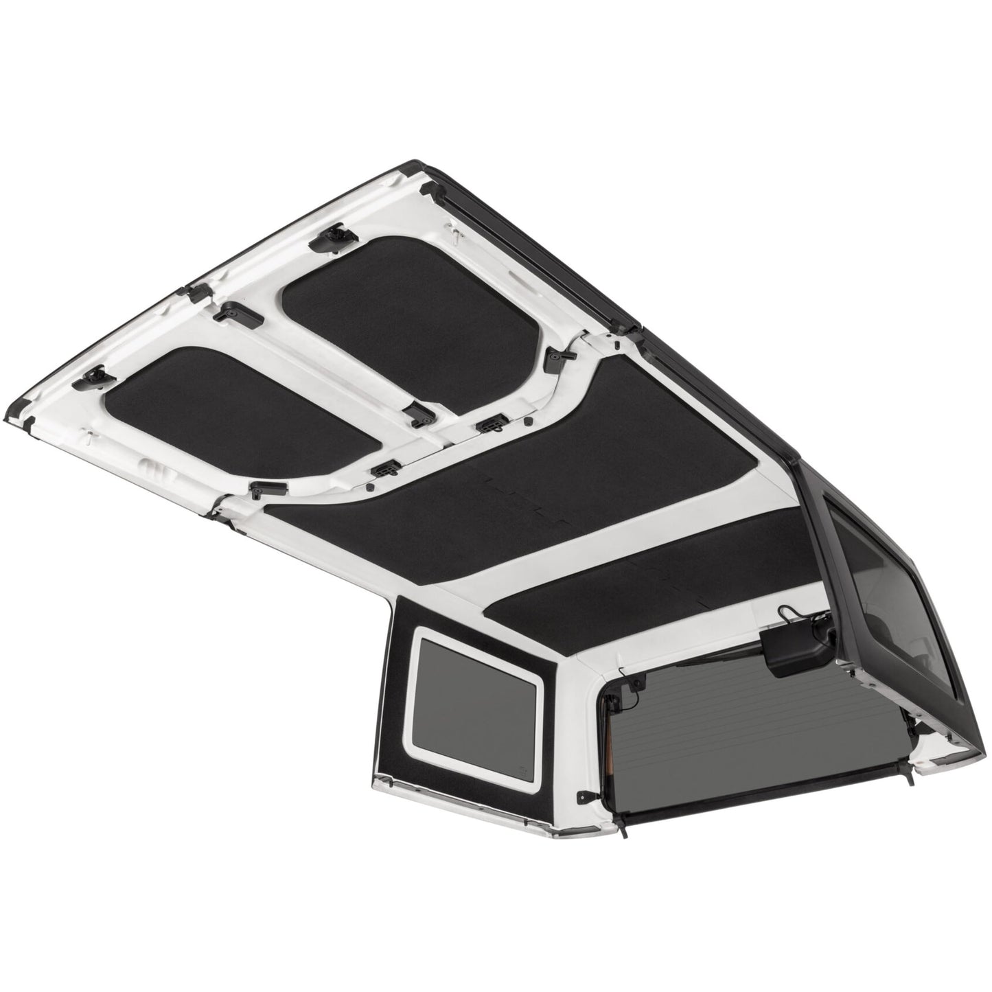 QuadraTop Acoustic Hardtop Headliner Kit - Fits Jeep Wrangler JLU, JKU & Gladiator JT 2007-2025 - Jeep Sound Deadening Roof Insulation - Jeep Gladiator Headliner (JL Unlimited 2018-2025)