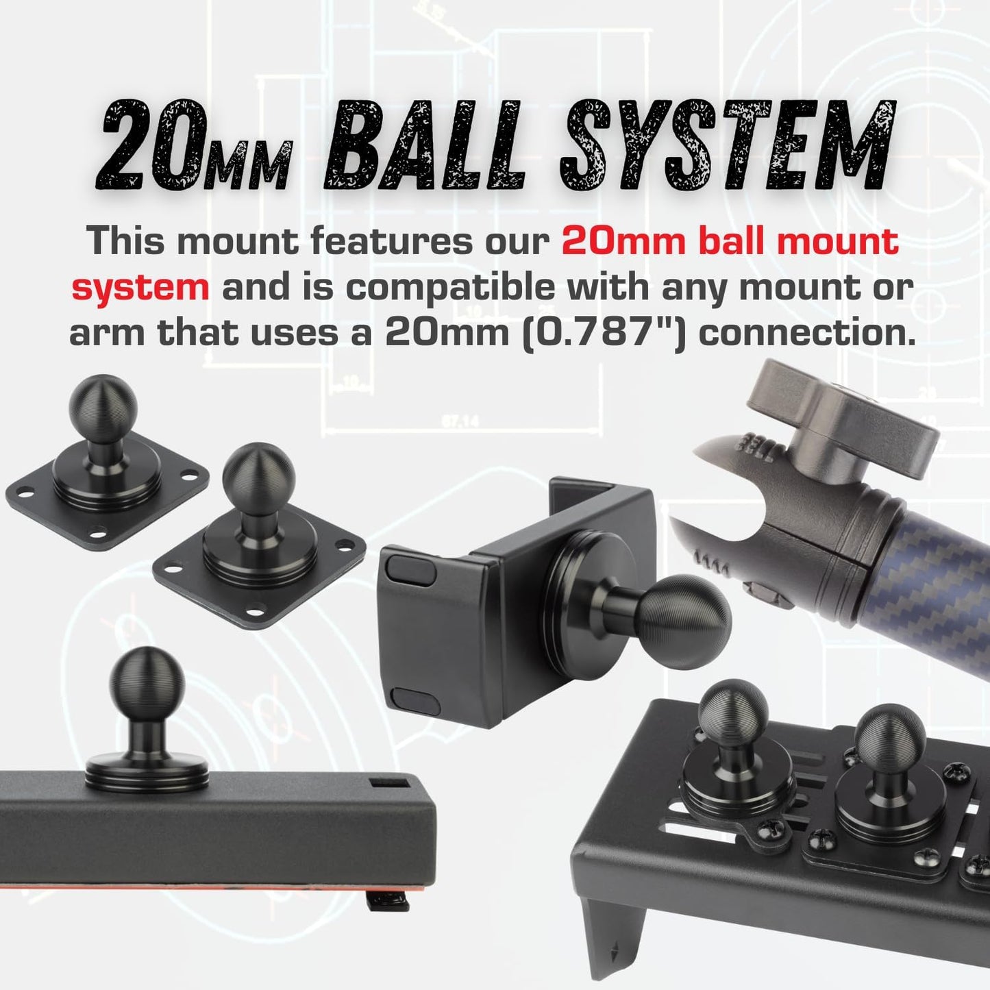 Metal Dash Phone Mount Compatible with 2016-2023 Toyota Tacoma