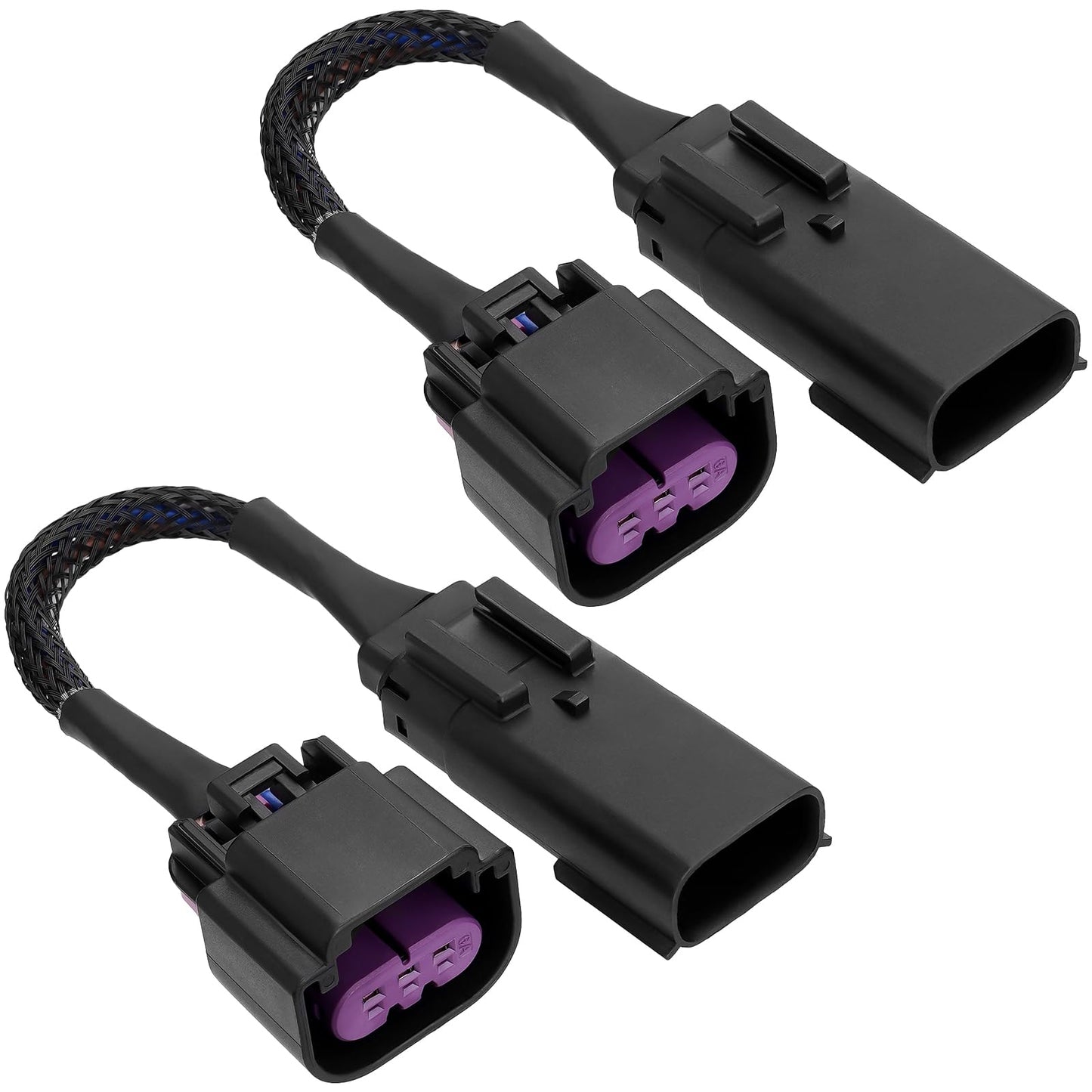 2Pcs HID to LED Headlight Adapter Wire Harness Fit for Ford F150 2009-2014