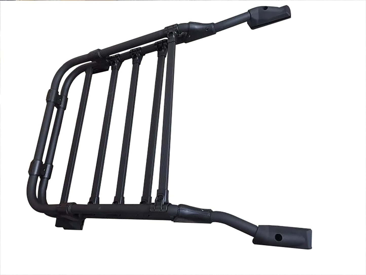 Roof Rack Cargo Basket Compatible with 2010-2023 Toyota 4Runner Rooftop Luggage Carrier Aluminum - OMOTOR