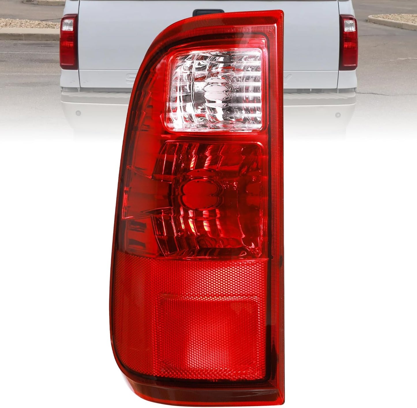 Left & Right Rear Tail Light Assembly for 2008-2016 Ford F-250 F-350 F-450 Super Duty - OMOTOR
