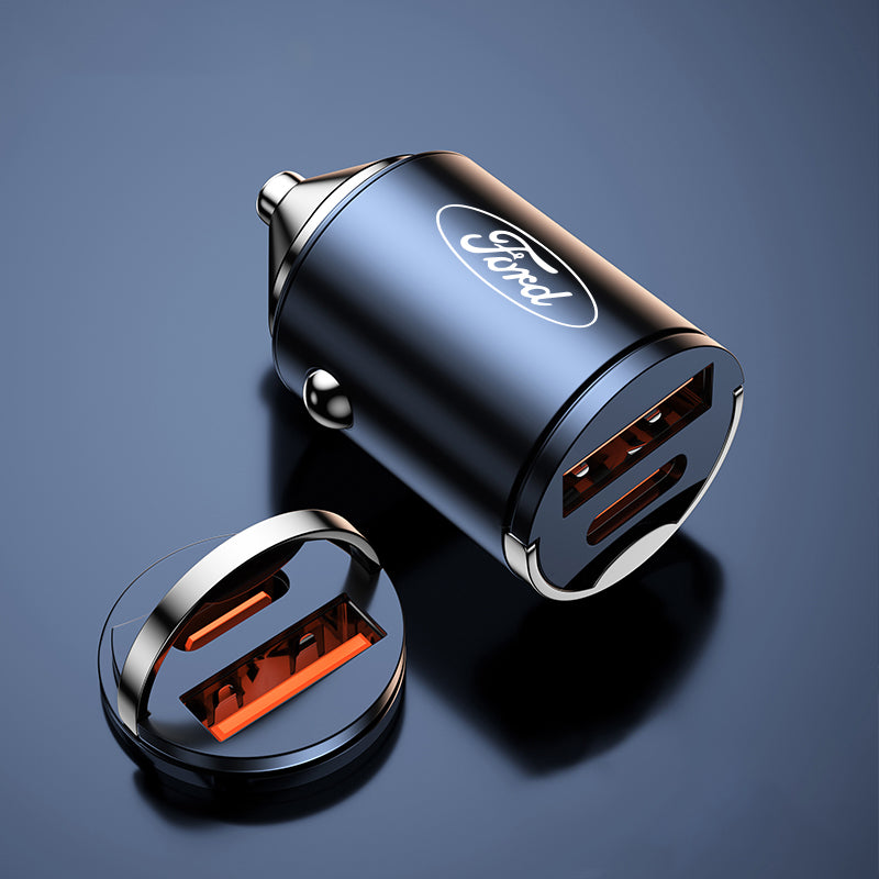 Ford Car Charger Fast Charging Adapter Compatible with Focus/Mondeo/Edge - OMOTOR